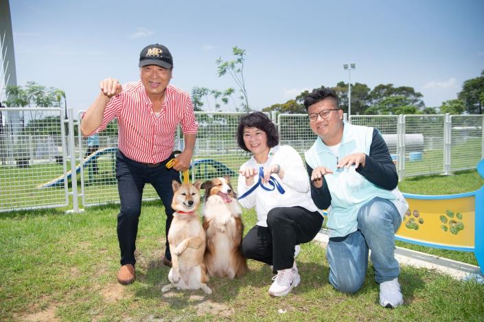 打造動物友善城市完成最後ㄧ哩路 嘉義市首座寵物公園正式啟用