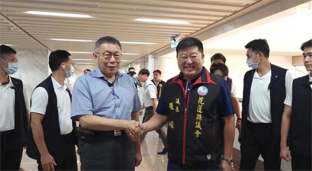 快新聞/花蓮縣議長「這動作」改挺柯侯配? 侯友宜回應了