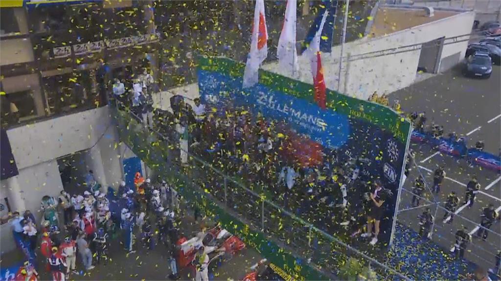 豐田奪利曼賽四連霸　台灣國旗登場引中國不滿