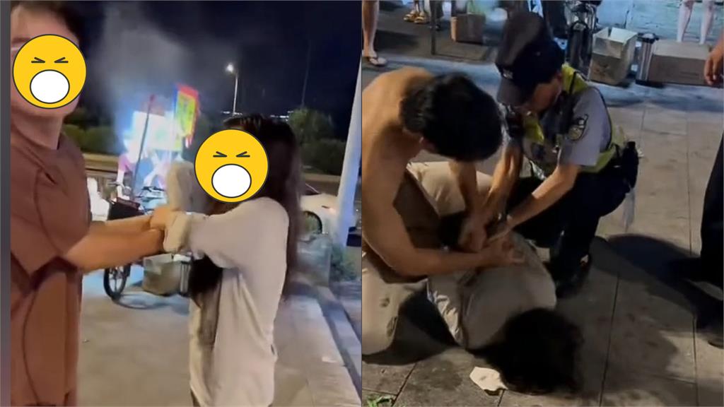 影/正妹拿刀追弟弟「詭異邪笑」如中邪超毛!遭「半裸鍾馗」壓制收服震撼片曝光