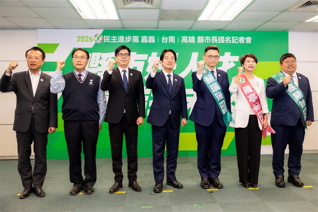 快新聞/就是他!民進黨正式提名「這3人」參選 賴瑞隆喊「四個第一」領高雄向前行