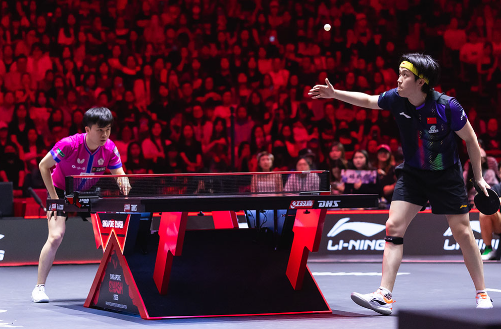 桌球(影)／林昀儒新加坡大滿貫賽獲亞軍！締造台灣球員史上最佳成績