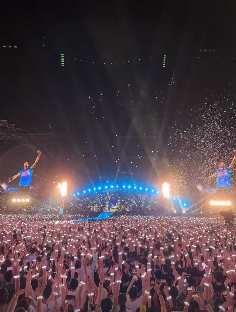 Coldplay高雄開唱!主唱飆台語暖問「呷飽未?」讚台灣是「美麗的國家」