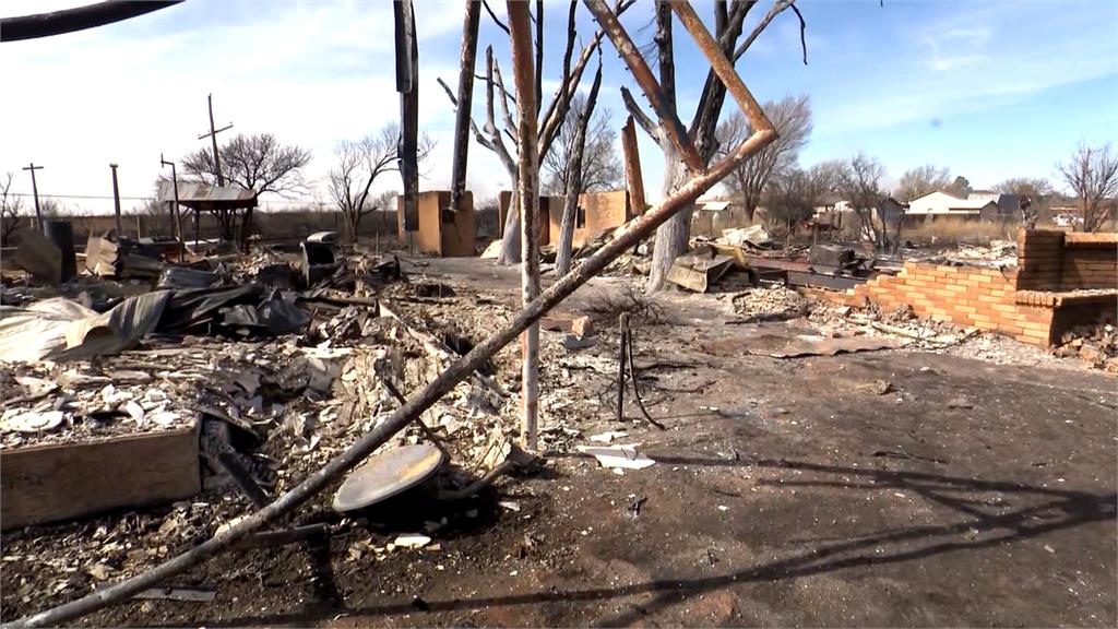 美國德州野火狂燒　燒掉2.5個新北市