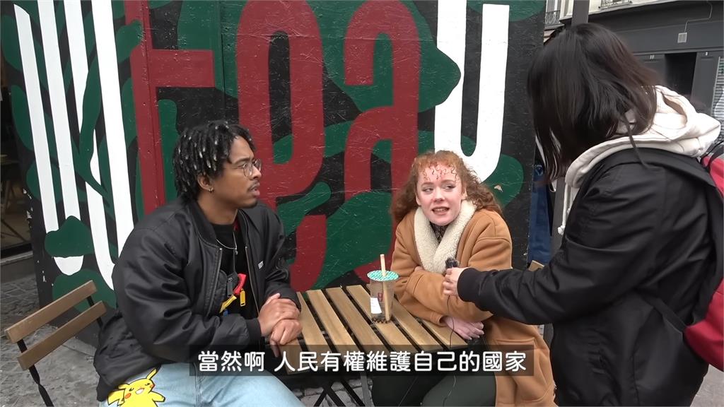 巴奧不能舉台灣國旗不公平 法國妞指「應該要有權利」:我站你們那邊