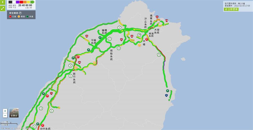 用路人注意！初五北返車潮湧現　國道「超塞地雷路段」快避開