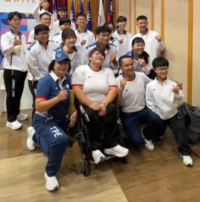 快新聞/帕運將開幕!愛爾麗總裁常如山現身為選手打氣