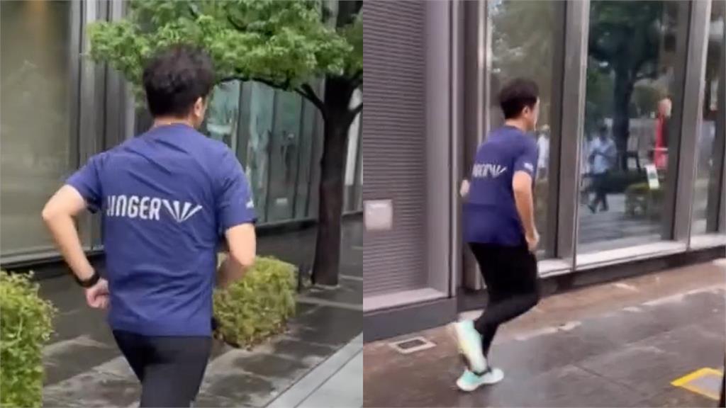 赴日本考察運動驛站！沈伯洋「穿防彈背心」街頭一路狂奔　親揭背後1關鍵