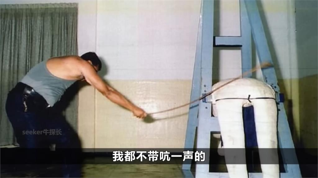 黃明志捲命案恐挨鞭刑!「行刑畫面震撼曝光」全網瘋傳…第3鞭皮開肉綻