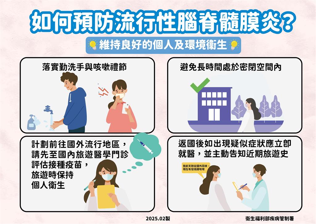 快新聞/爆今年首例本土「流行性腦脊髓膜炎」! 男發病2週病逝