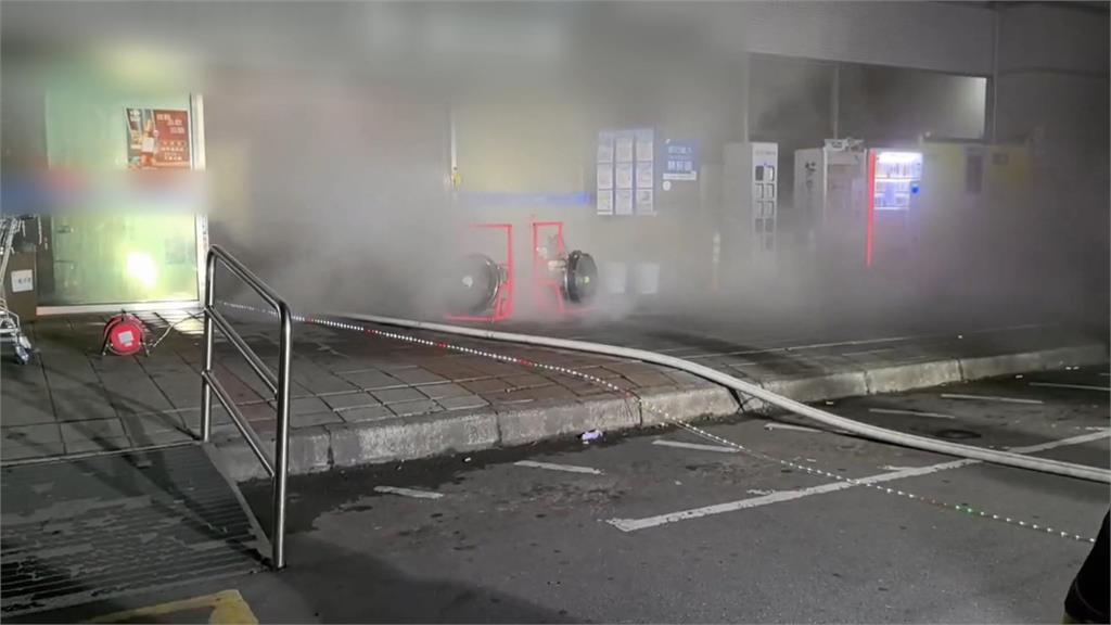半夜不睡覺!中壢3男相約大賣場 //「殺蟲劑噴打火機」害賣場燒掉