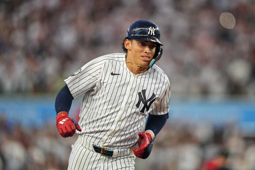 MLB(影)／洋基21歲怪物夢幻登場！隆巴德大聯盟首秀開轟　弟弟職業首戰也炸裂