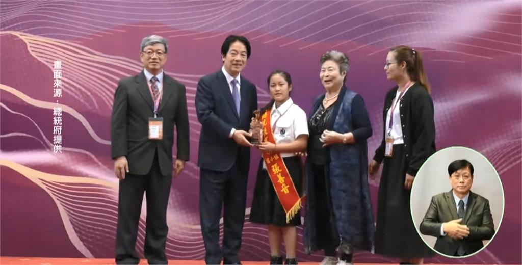 逆境中敲響生命節奏　高雄罕病少女張善音獲總統教育獎