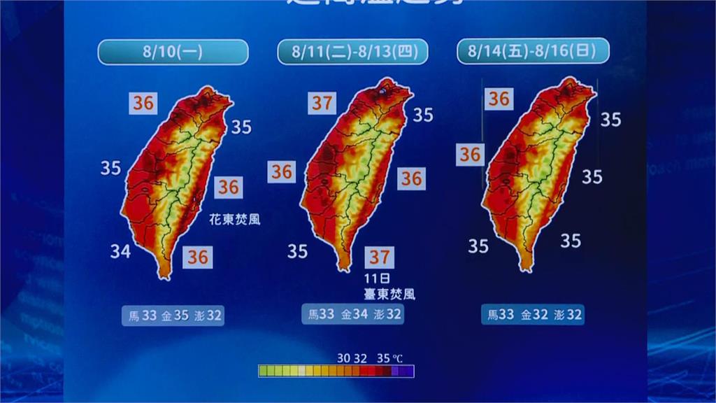 快新聞／西北太平洋驚見「3颱1熱低壓」！氣象署揭「未來一週」天氣