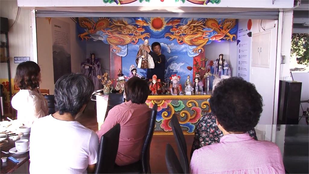 李紂賢看上台南東山好山好水! 入住民宿還能體驗布袋戲