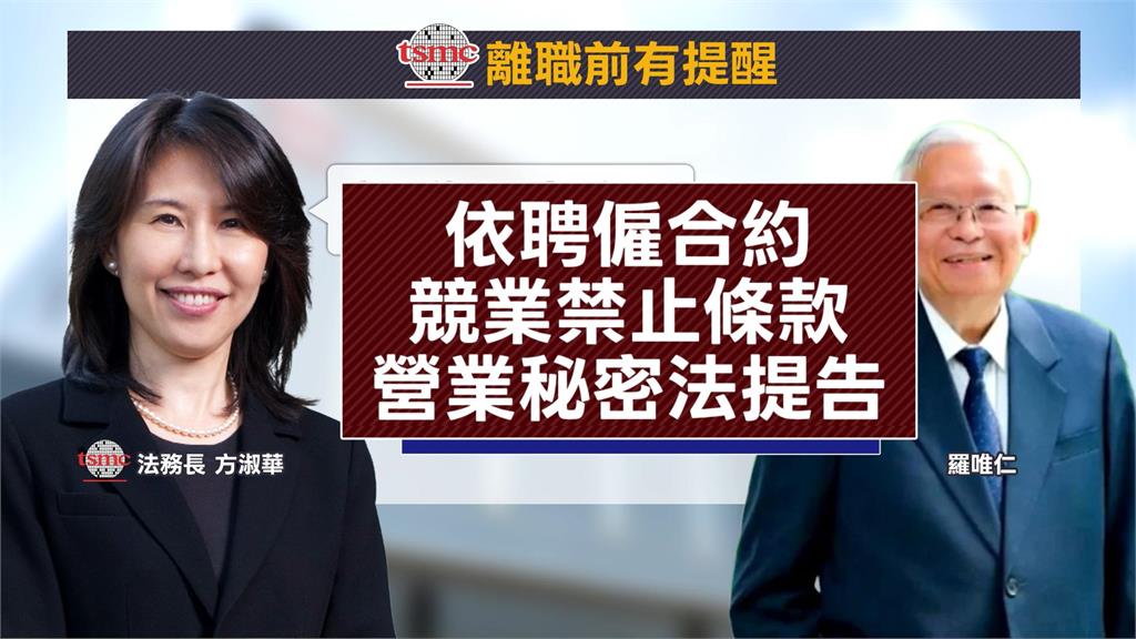 台積電提告羅唯仁疑竊密　經長：調查是否涉國安法.討論撤院士