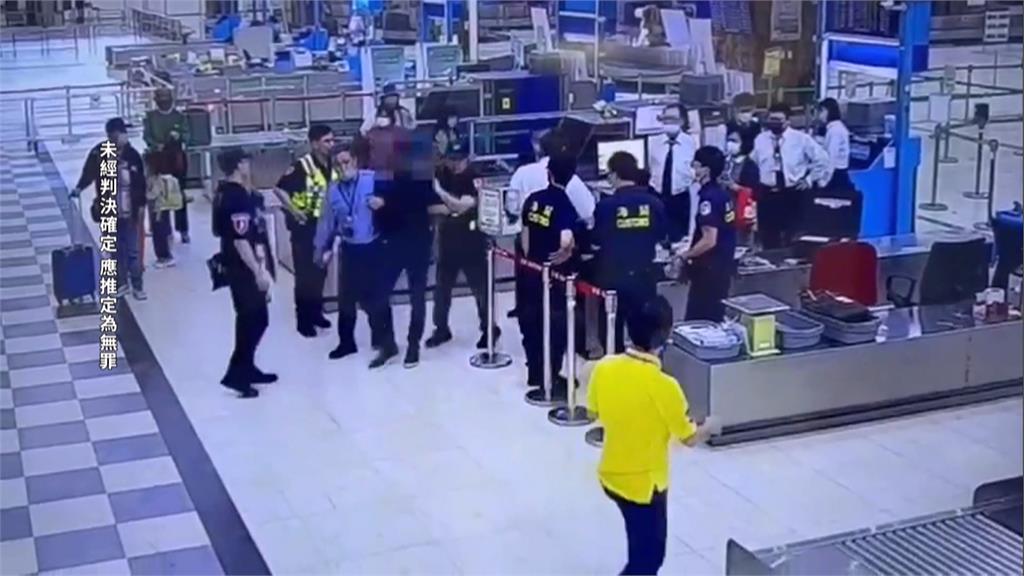 外籍男「攜毒」入境！　拒行李檢查扔箱逃竄遭逮