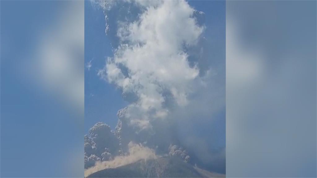 印尼勒沃托比火山噴發　火山灰雲衝高達18公里