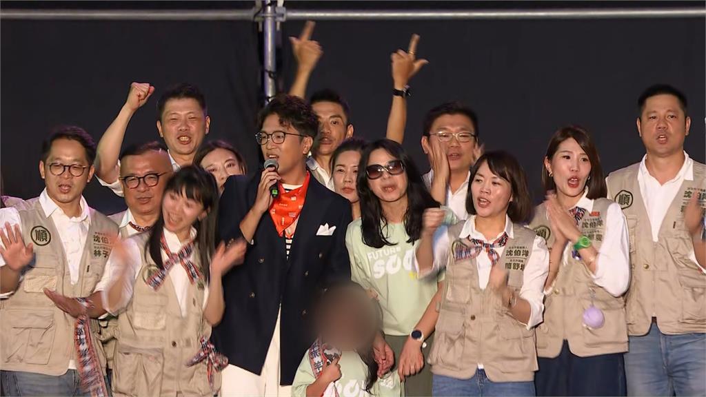 兌現承諾！　洋流擠爆中山南路　沈伯洋獻唱晚安台灣 