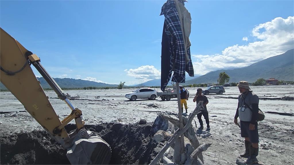 光復鄉「內陸海嘯」仍失聯6人 兒子哭求怪手助尋爸媽