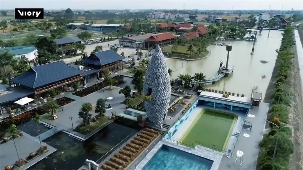 越南神農塔獲「世界最大米粒形建築」　獨特造型帶動觀光