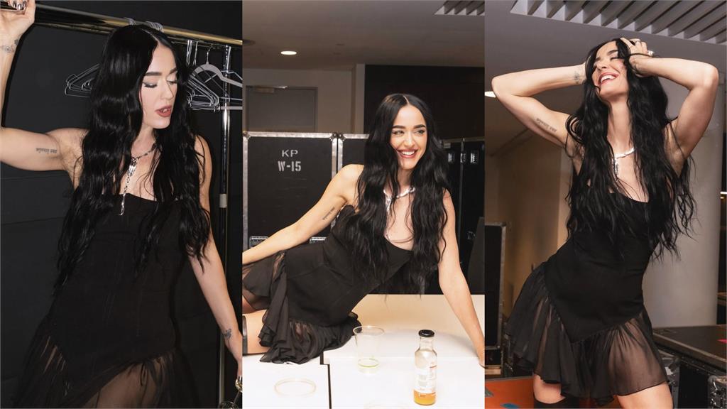 凱蒂佩芮舞台揮麥打掉「粉絲送Labubu」！怒吼「不要拉布布」網笑瘋：受夠了