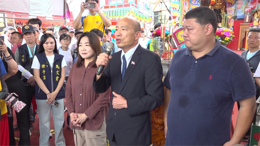 韓國瑜喊「一寸光陰一寸金」　罷團創意接龍反嗆「罷免藍委好開心」