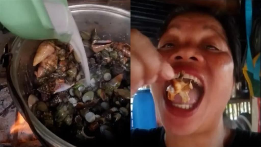 菲網紅拍片「狂嗑海鮮」竟淪喪命遺作！誤食劇毒蟹「嘴唇發黑」最後身影曝光