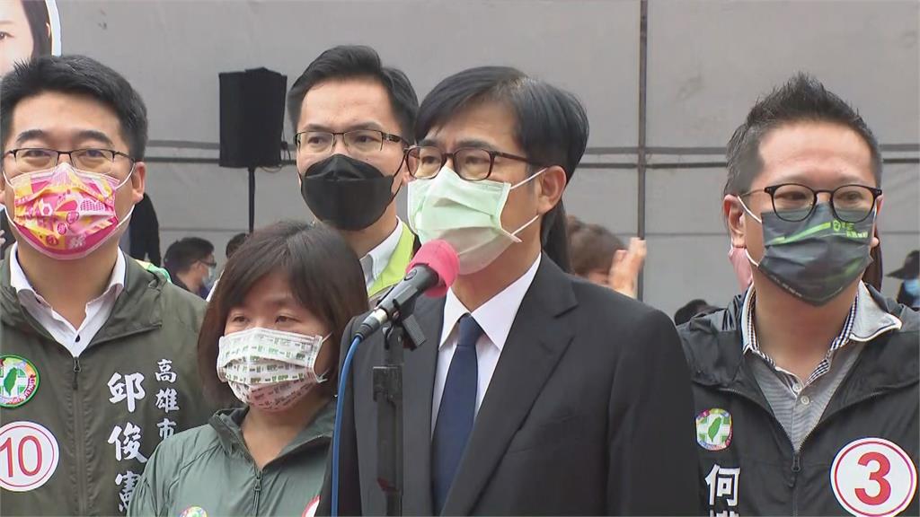 高捷黃線動土「超車」中捷藍線　陳其邁：工程就是要拚