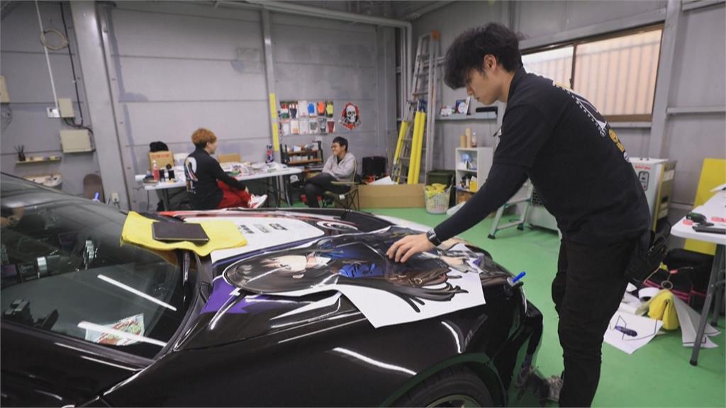 將動漫角色漆在車上　日本「痛車」文化興起