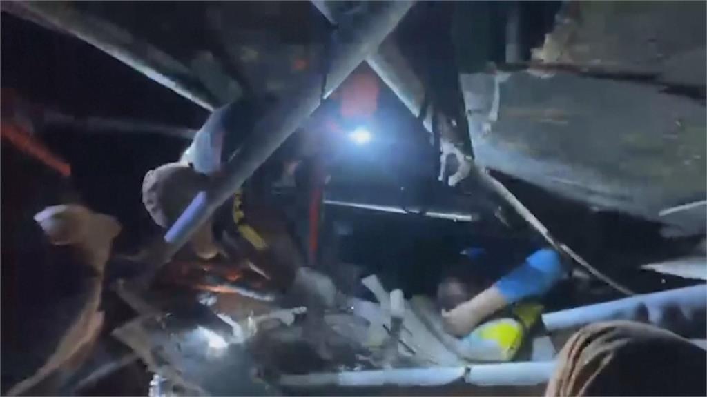 菲律賓9樓興建中建築倒塌! 釀至少逾20人失聯