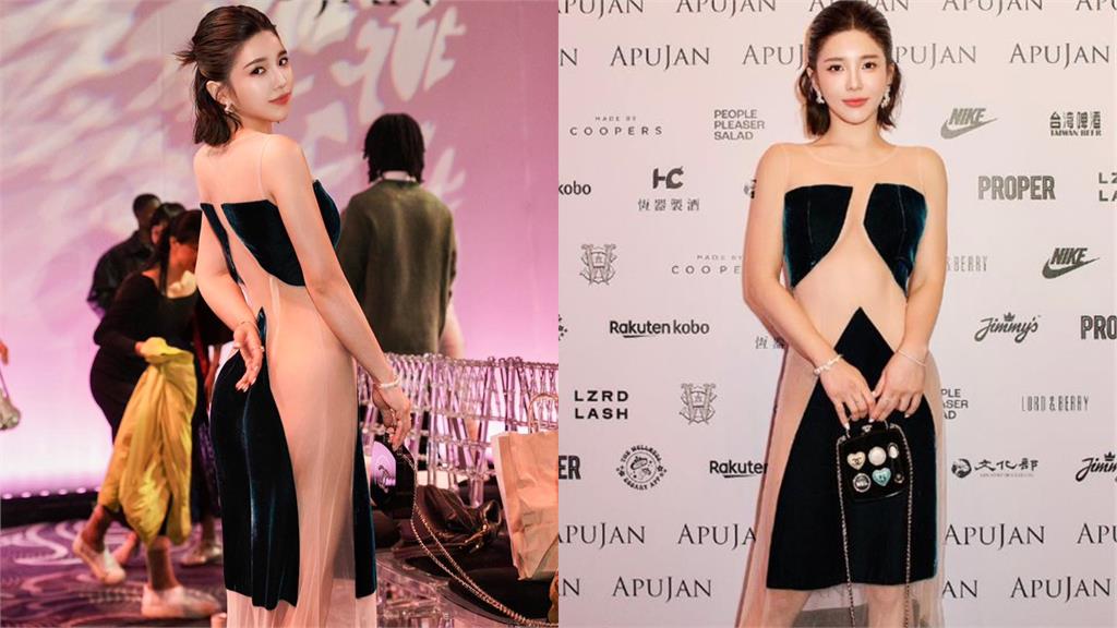 壯壯「透明戰袍」辣登時裝週　加碼放送「趴車側身全沒遮」網看呆：快脫窗！