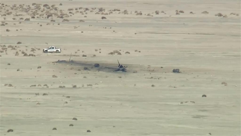 美空軍雷鳥中隊F-16訓練時墜毀　飛行員彈射脫險