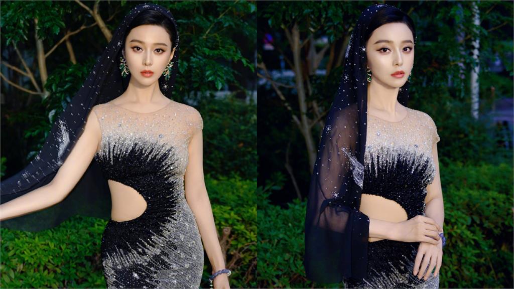 范冰冰「肉色戰袍開大洞」霸氣重返紅毯 「精修過猛」慘翻車網看傻:別P了!