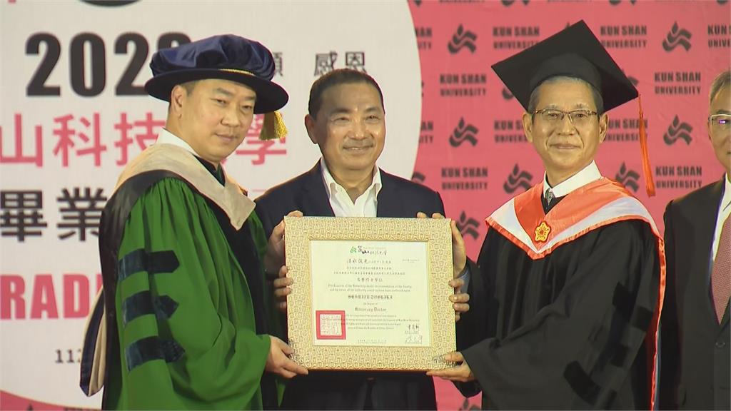 王金平建議多與青年交流 侯友宜改行程參加崑山畢典