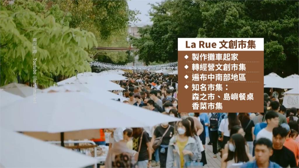La Rue文創市集遭爆「慣性欠款」 攤商們苦不堪言