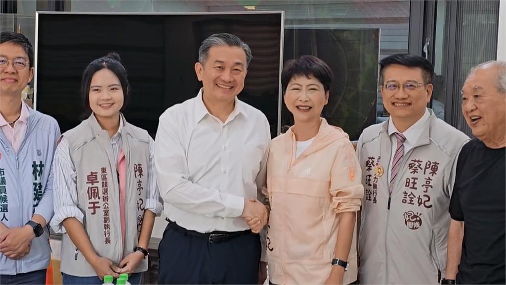 陳亭妃力拚團結台南隊　被問何時找林俊憲「這樣說」