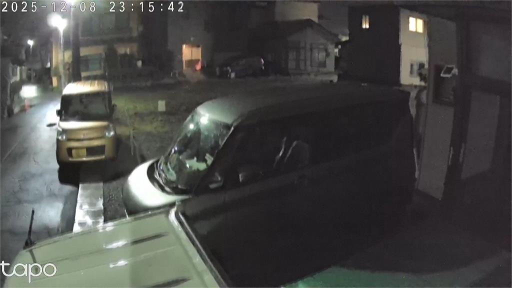 青森7.5強震居民恐慌！ 道路坍塌、多戶一度停水電