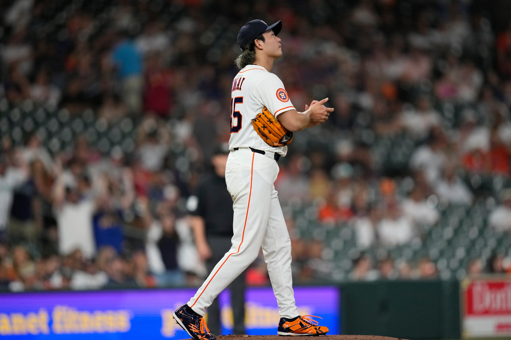 MLB(影)／太空人花大錢還不如鄧愷威？今井達也復出挨滿貫砲又被打爆