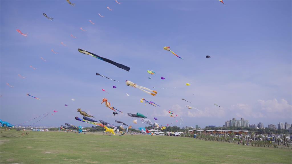 第六屆新竹國際風箏節登場　限定夜光海豚、LED遙控風箏首亮相
