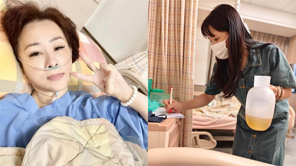 兵家綺突曬病床照！大咖女星當看護換尿壺　她讚：比男人還可靠