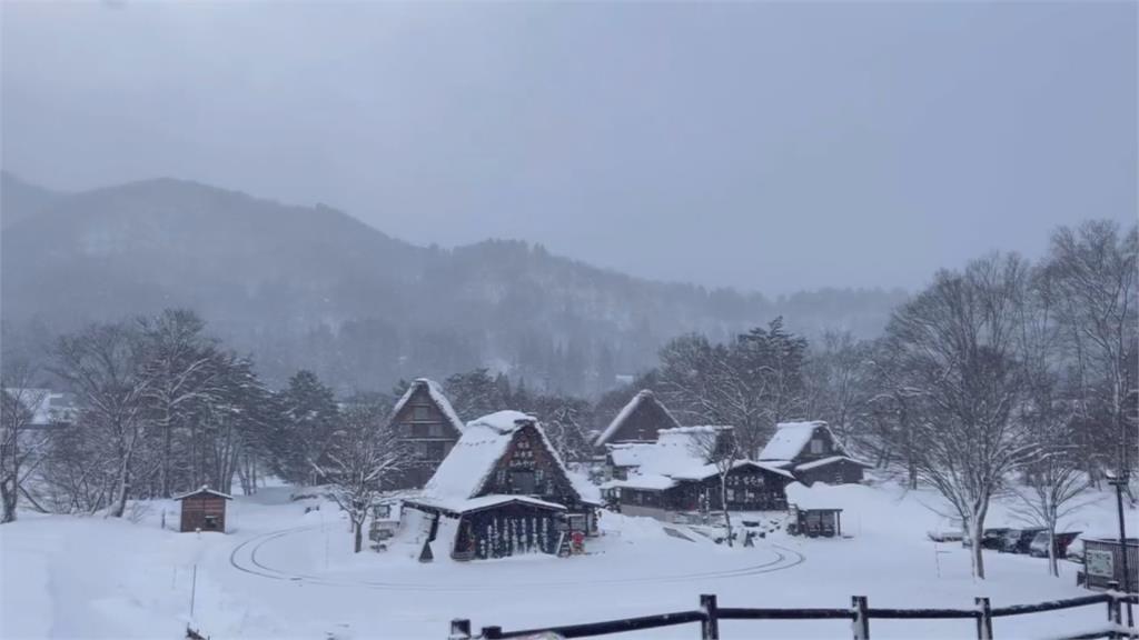 台日家庭遊日本鄉下秘境　極美「合掌村雪景」網讚嘆：像童話的仙境