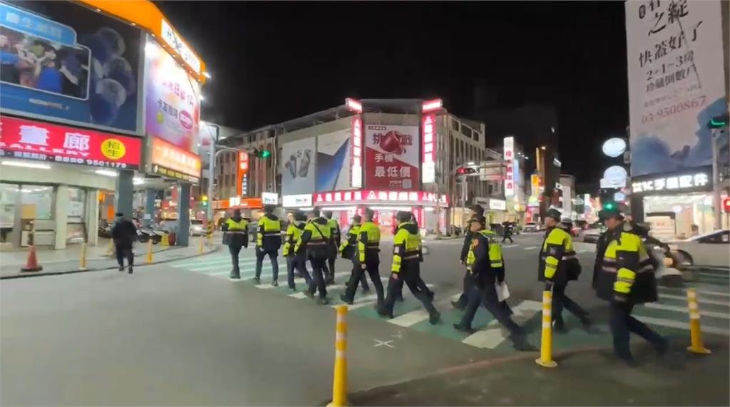 快新聞／宜蘭春節「蘭城靖安」專案起跑　警局長率上百警力盤查治安熱點