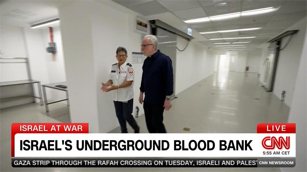 前線戰士生命後盾！　以色列紅十字會獨步全球建「地下血庫」