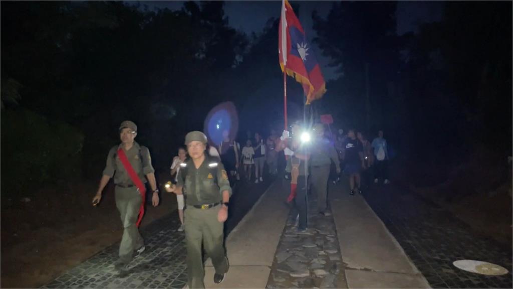 金門夜行軍邁入第三屆 超過500人參與同樂