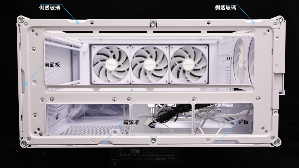 MONTECH 翻轉選擇 HS01 Pro 支援 BTF 背插式主機板的玻璃側透機殼