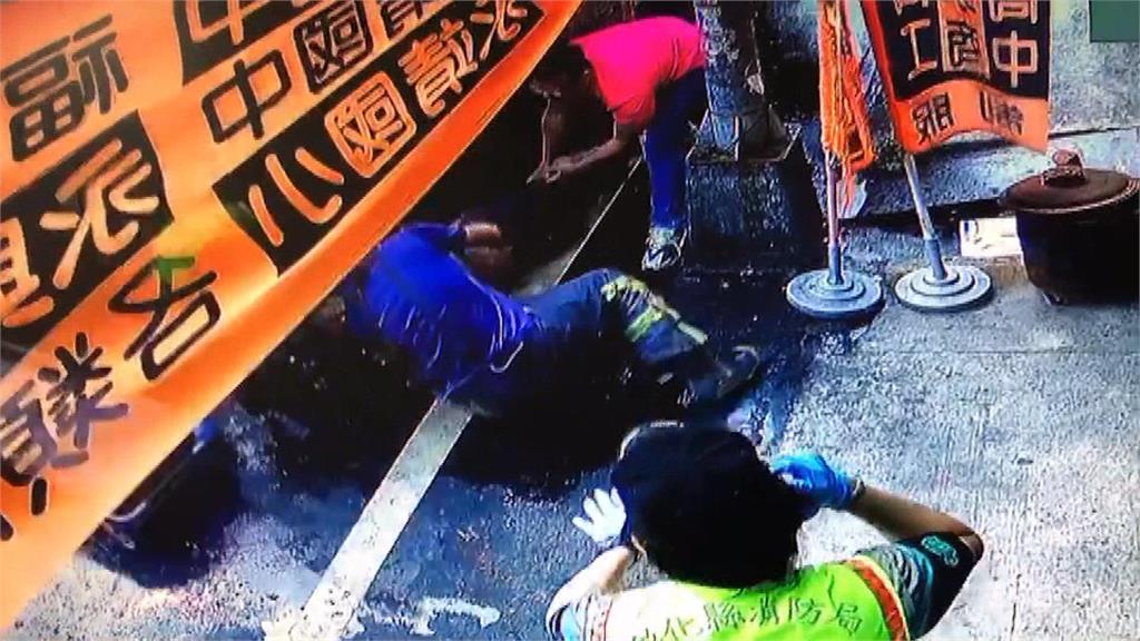 貨車內遶境鞭炮屑悶燒引爆 男子60%燒傷送醫
