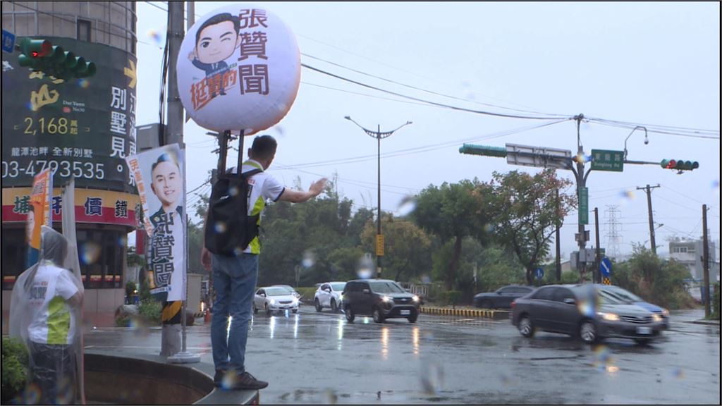民進黨新人張贊聞拚選桃園議員　4連霸彭俊豪助陣拜票