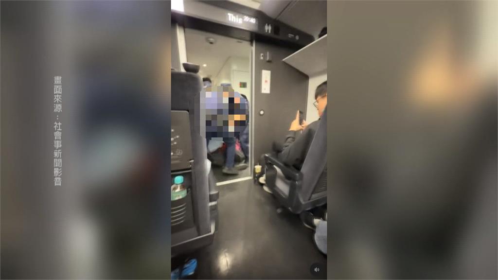 女乘客霸占新自強對號座 遭鐵警抬下車狂喊救命