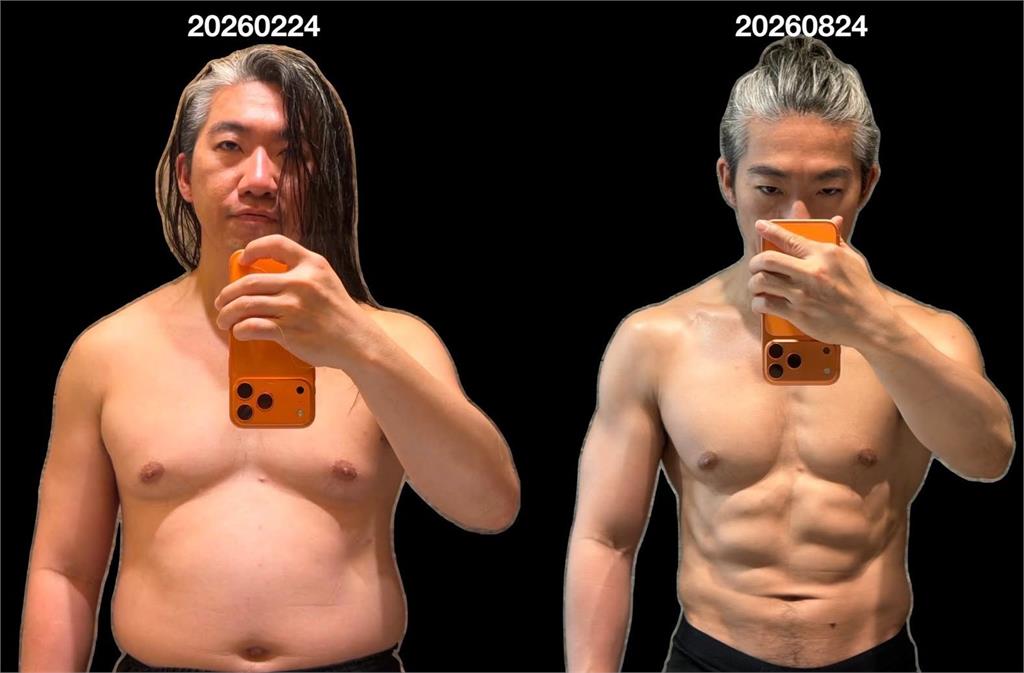 史書華竟從油膩大叔變身「腹肌猛男」!半年暴瘦11公斤…全憑1招甩肉成功
